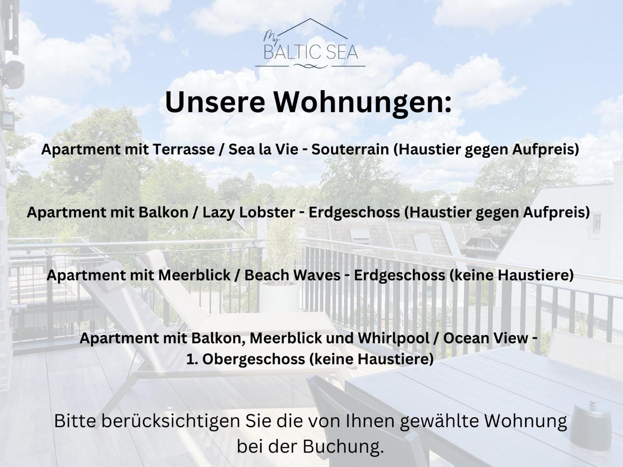 My Baltic Sea - Ferienwohnungen Im Ocean Hill Scharbeutz Zewnętrze zdjęcie